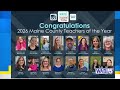 16 Maine teachers named county finalists for teacher of the year