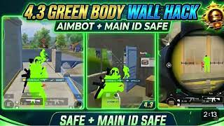 Bgmi Green Body Wall Hack Ipad View No Recoil Config  Aimbot Hack Bgmi New Update