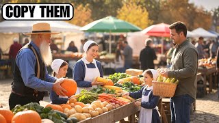 How the Amish stay RICH and NEVER go Broke | SAVE MONEY, their SHOCKING Financial SECRETS EXPOSED!