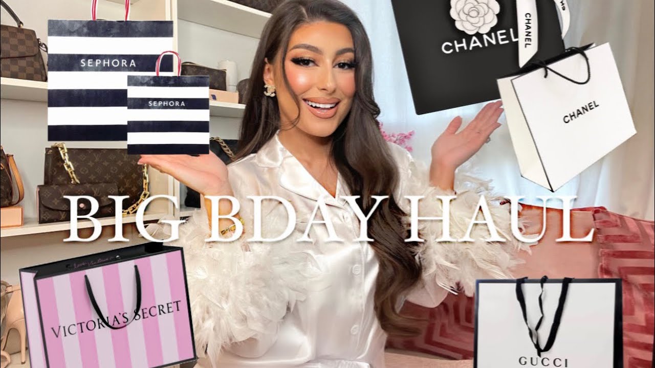 BIG HAUL ANNIVERSAIRE: SEPHORA | CHANEL | VS | GUCCI | BURBERRY…