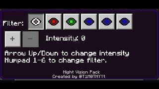 Toggle Night Vision v0.2 Release!