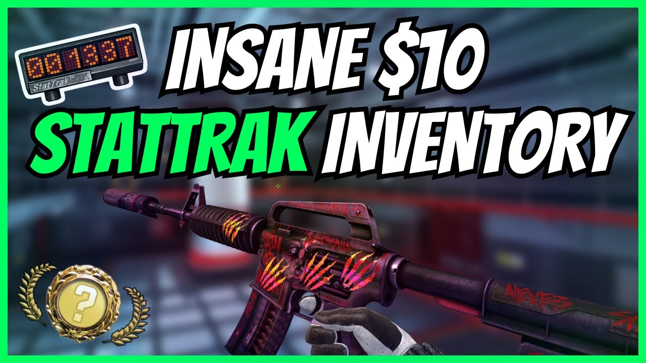 INSANE CSGO INVENTORY FOR $10 (StatTrak Edition)! The Best Cheap CS:GO ...