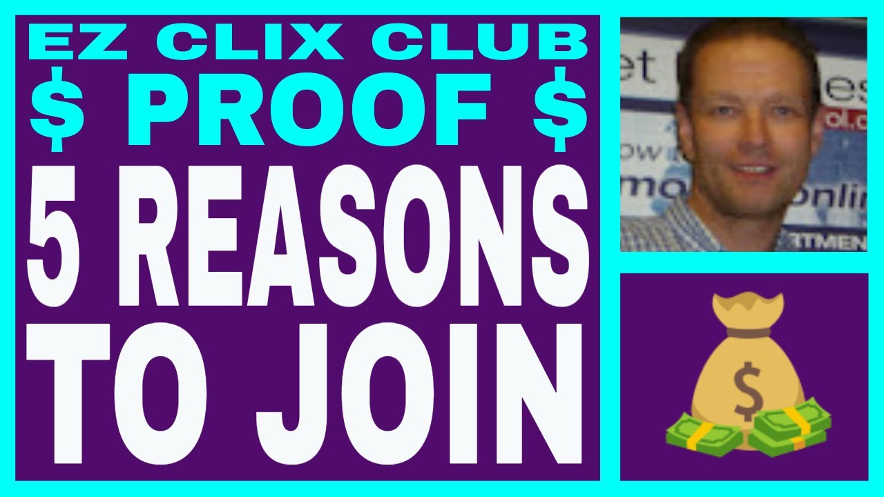 Ez Clix Club Review - INCOME $ PROOF - 5 Reasons To Join - Auto Set & Forget Buyer Traffic