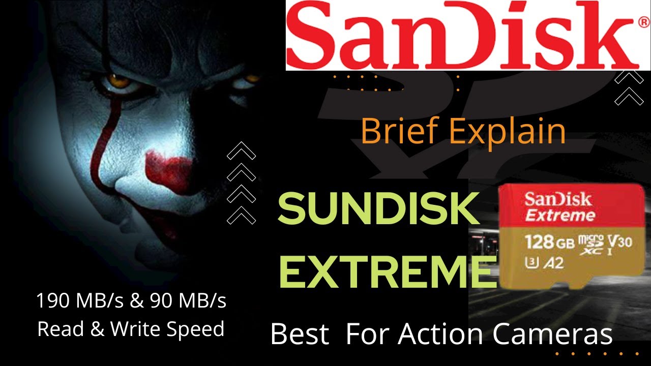 SanDisk Extreme Micro SD Card Best For 4k Video Beat For Action