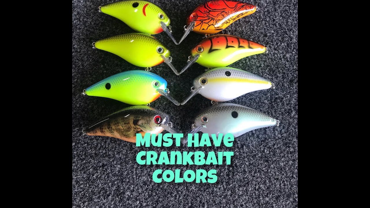 Must Have Crankbait Colors - Keep It Simple Series #1
