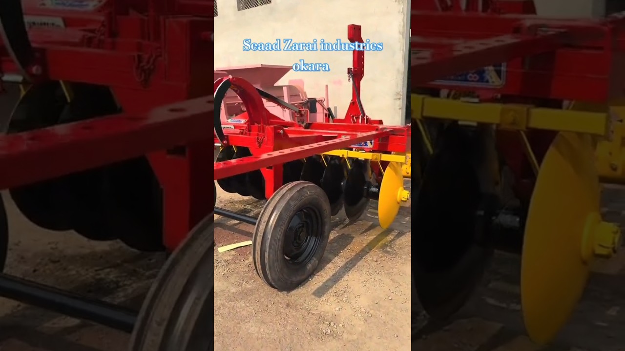 Praser goble disks harrow seaad Zarai industries okara | tractor video 