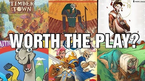 Worth the Play? 10 Board Game Reviews