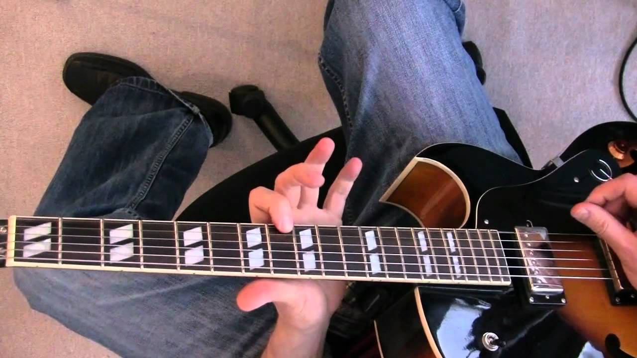 Swing Jazz Guitar Lesson Charlie Christian style solo to "Six Appeal
