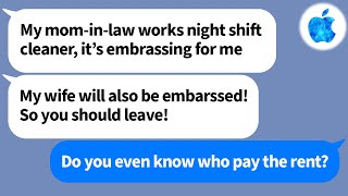 【Apple】I work night shifts every day to pay our rent, but my husband decides to kick me out