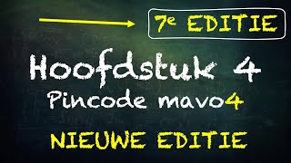 Hoofdstuk 4 Mavo 4 Pincode 7E Ed. - Economie Vmbo