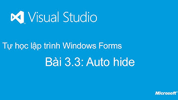Tự học lập trình Windows Forms: Bài 3.3. Auto hide