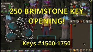 Another 250 Brimstone Keys Collection Log - OSRS