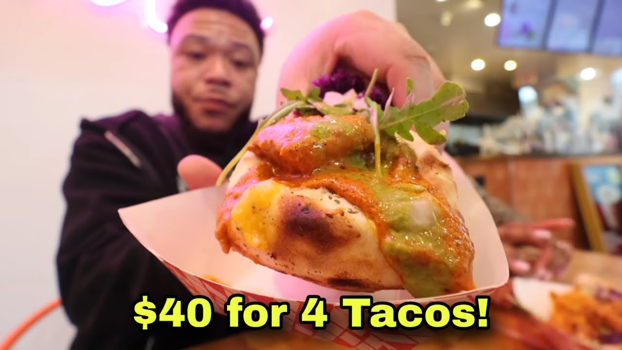 These are the MOST EXPENSIVE tacos I’ve ever had in NYC…