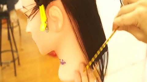 Hướng dẫn cắt Bob bất đối xứng