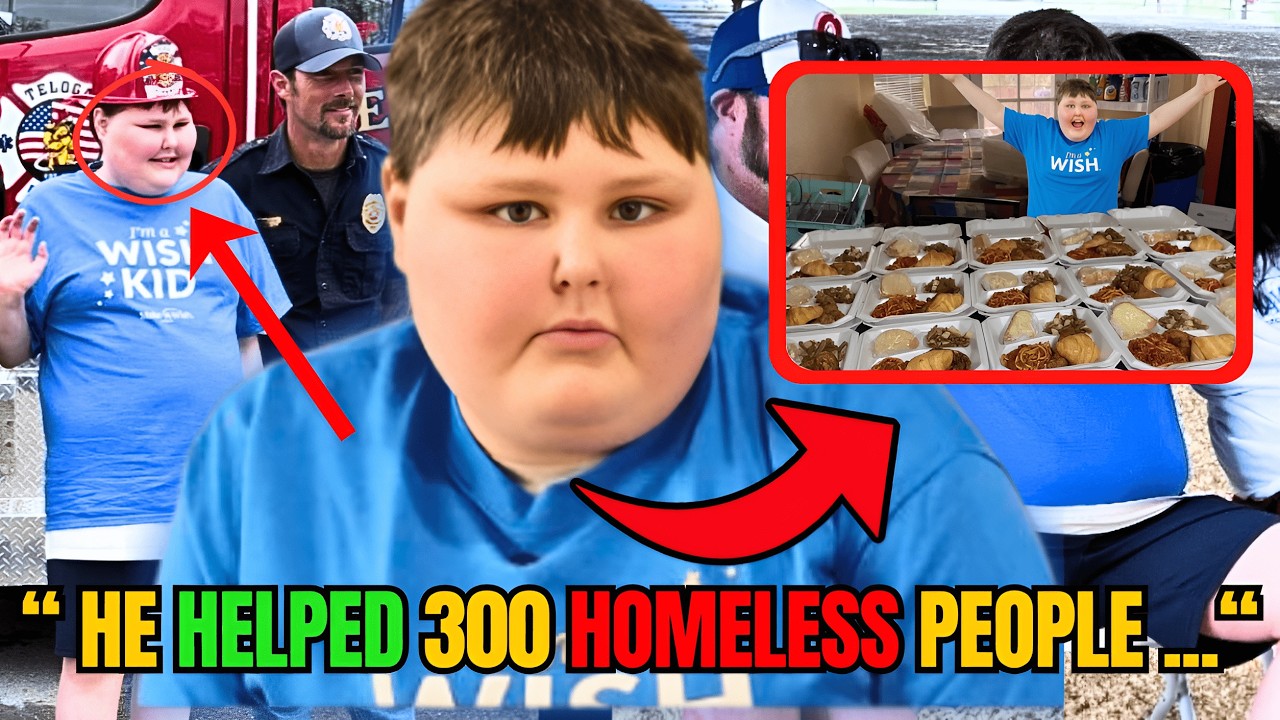 Teen With RARE Cancer Uses His Make‑A‑Wish to Help 300 HOMELESS People ...