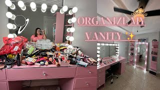 Organizing my new vanity/ setting up my room/ How should I place everything.?