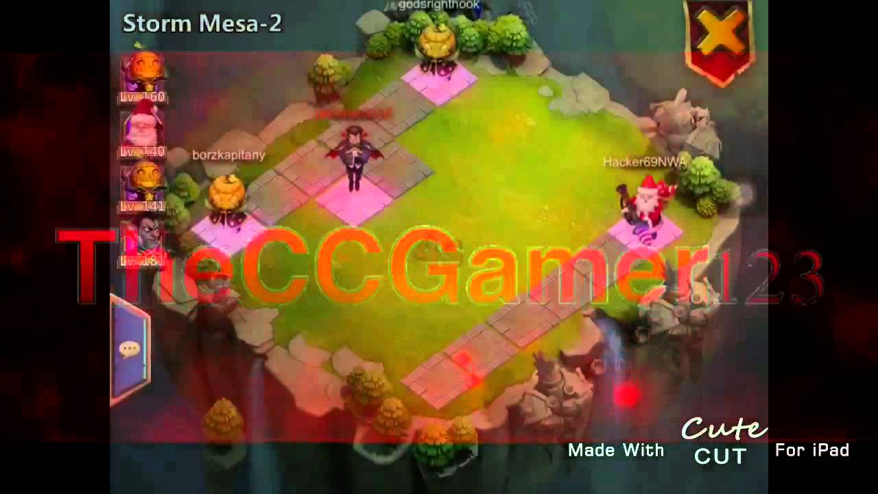 Castle clash: Storm Mesa 2 &25 hf4hs