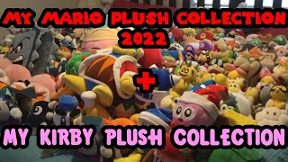 My Mario Plush Collection 2022 + Kirby Plush Collection DOUBLE FEATURE