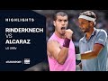 US OPEN 2025 - Trop fort, Alcaraz élimine Rinderknech en 8e de finale