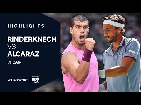 US OPEN 2025 - Trop fort, Alcaraz élimine Rinderknech en 8e de finale
