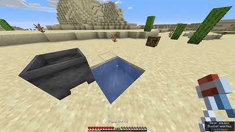 How to make Infinite Water only ONE BUCKET