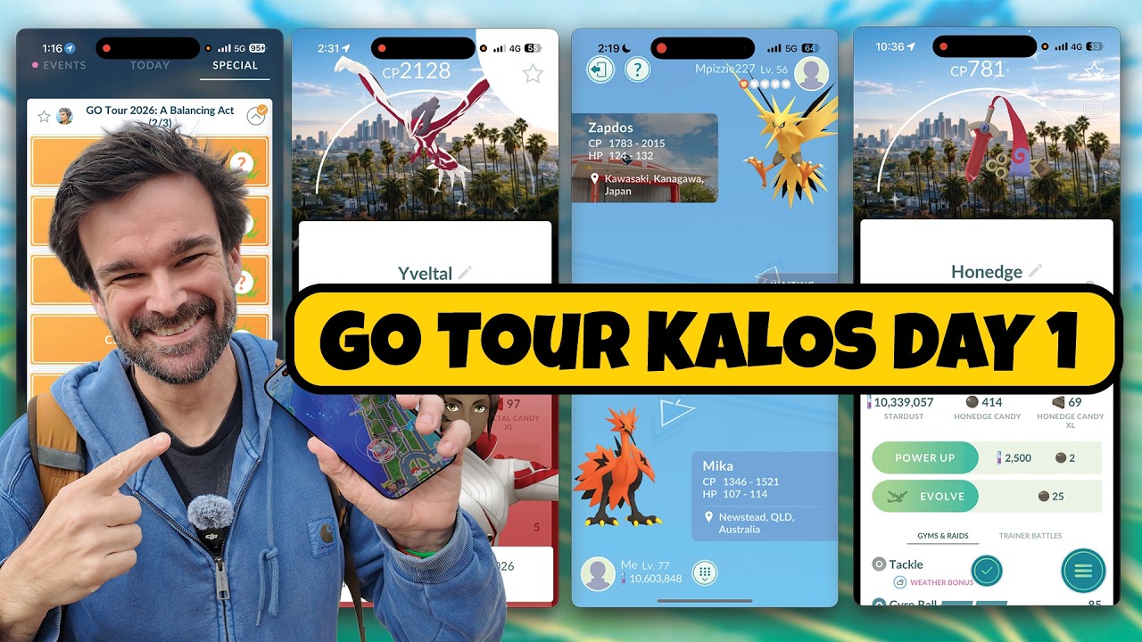 Pokemon Go Tour Kalos Day 1: Amazing times at the park experience in the Rose Bowl!