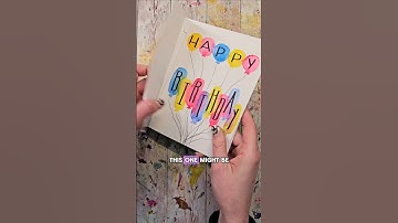 3 Easy Watercolor Birthday Card Ideas 💡💡💡🥳🧁🥳