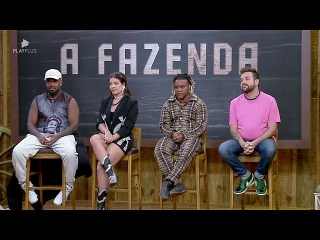 A Fazenda 15: Tonzão, Jaquelline, Laranjinha e Sander estão na 2ª roça da  edição