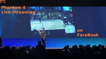 Phantom 4 Live Streaming on FaceBook