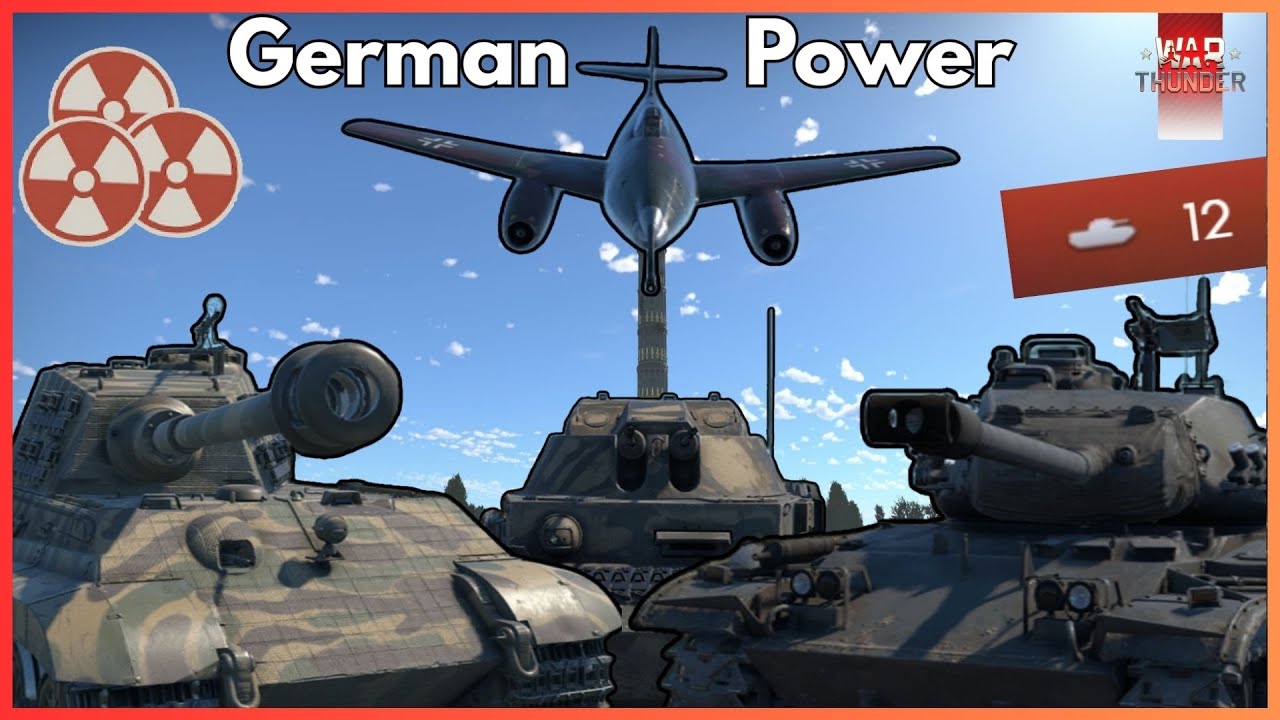 Germanys Most Balanced Lineup (War Thunders Deadliest Lineups #4 - Germany 6.7)