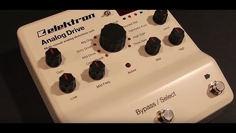 WSZ: Elektron Analog Drive pedal
