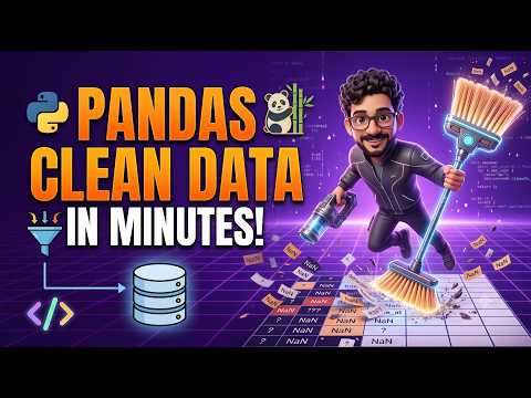 Pandas Preprocessing: How to Clean Messy Data in 6 Minutes