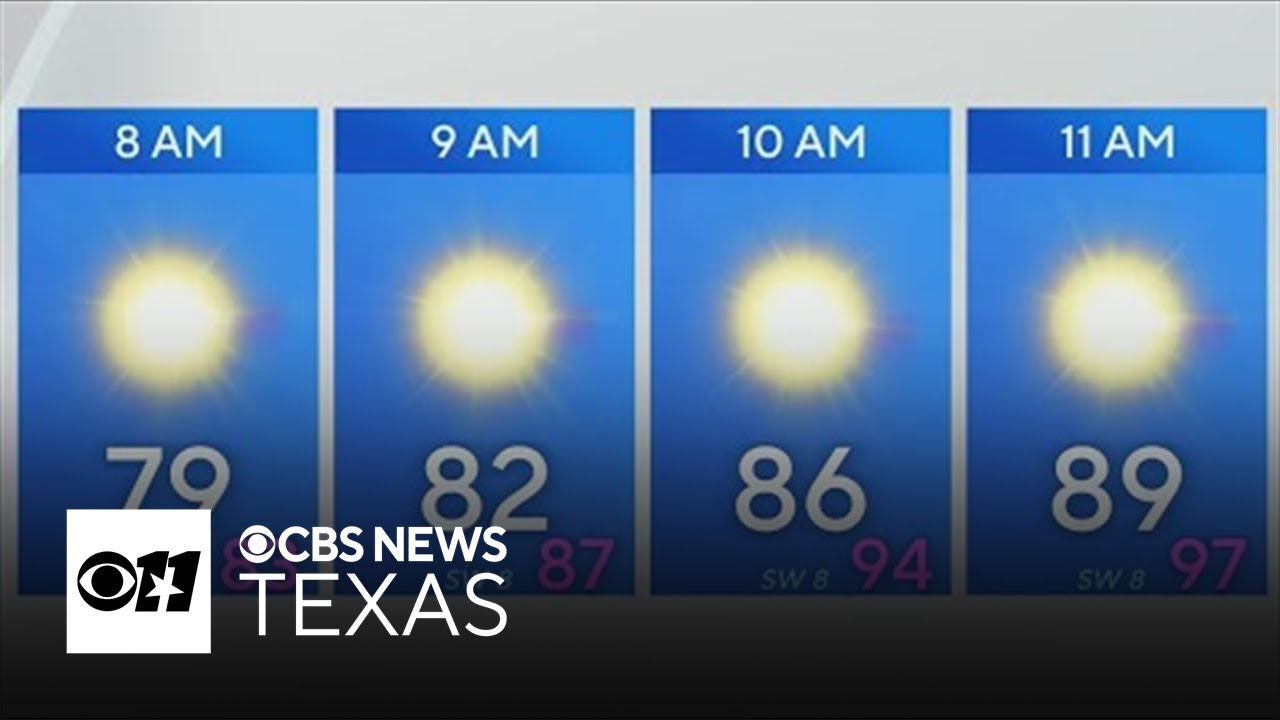 "Feels-like" temperatures could reach 105 degrees in North Texas on ...