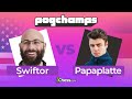 @swiftor and @PapaplatteFace Off in Round 1 of the Chess.com PogChamps