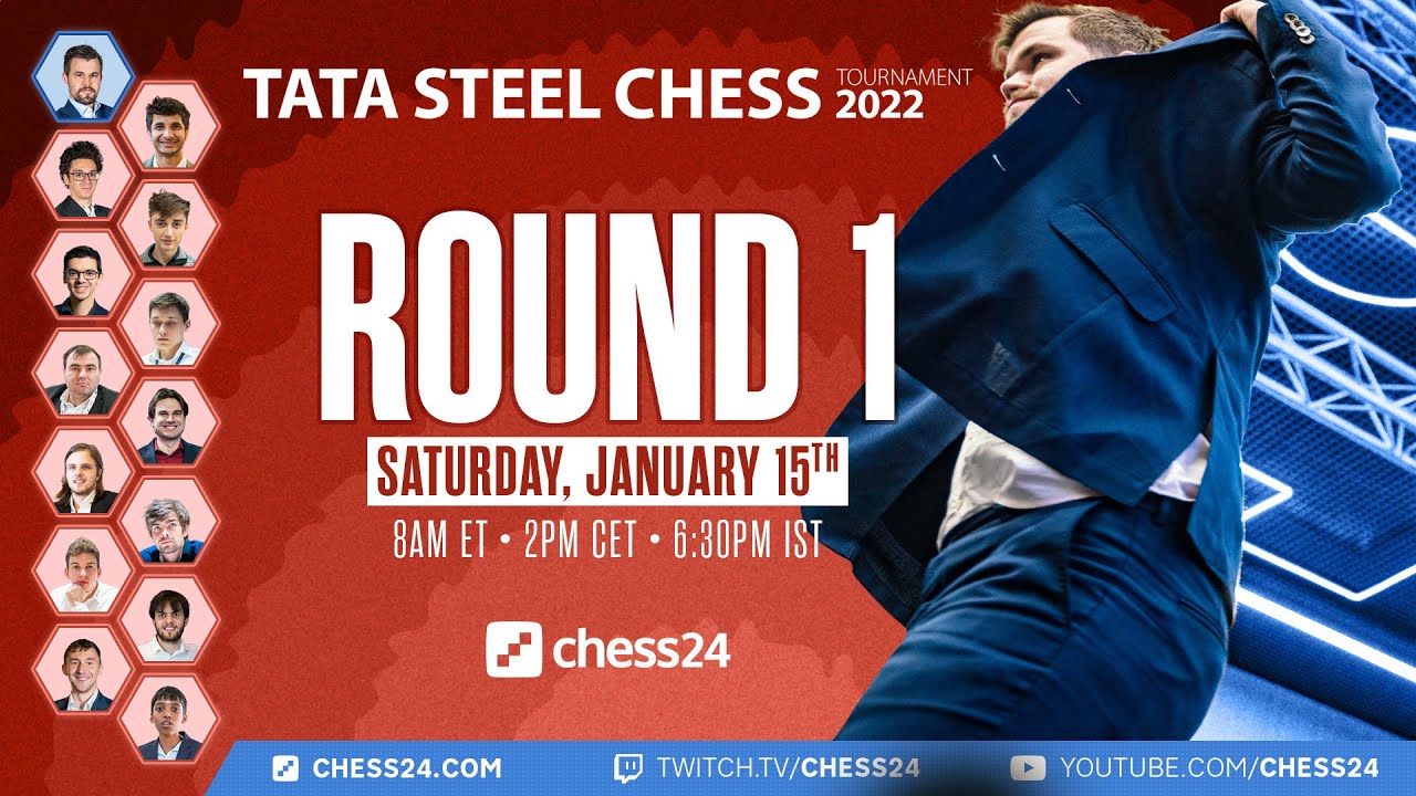 Tata Steel Chess 2022, Round 1