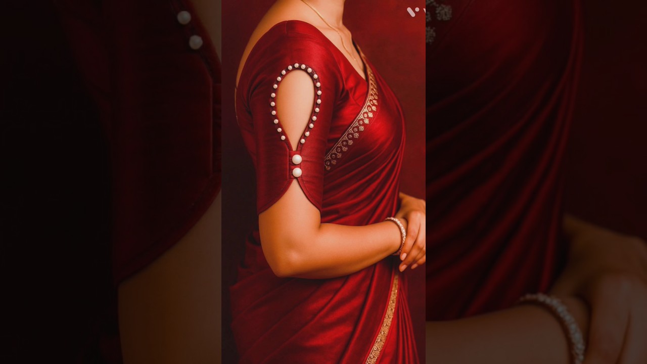 trending blouse sleeves design💐 खूबसूरत बाजू डिजाइन
