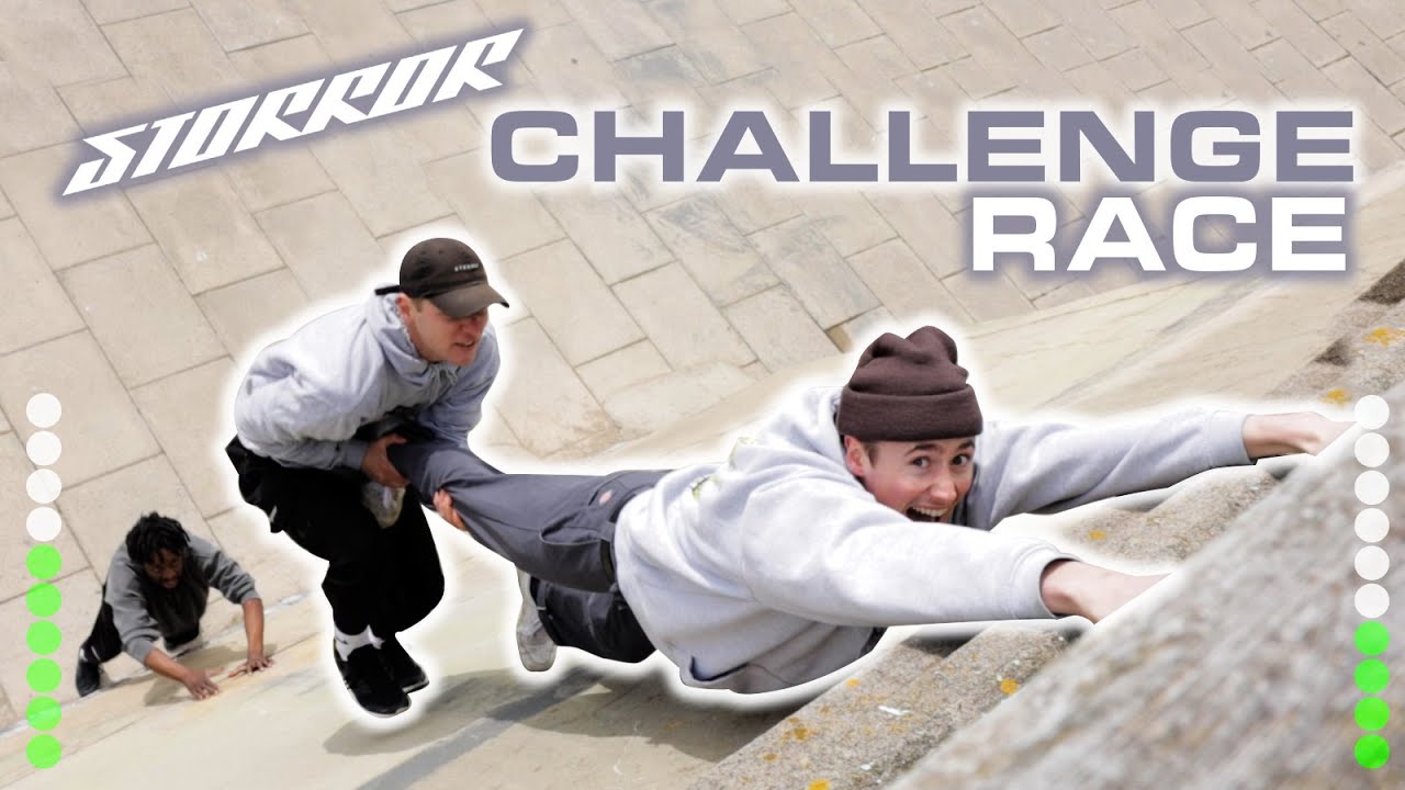 STORROR vs STORROR Parkour Challenge Race - Brighton 🇬🇧