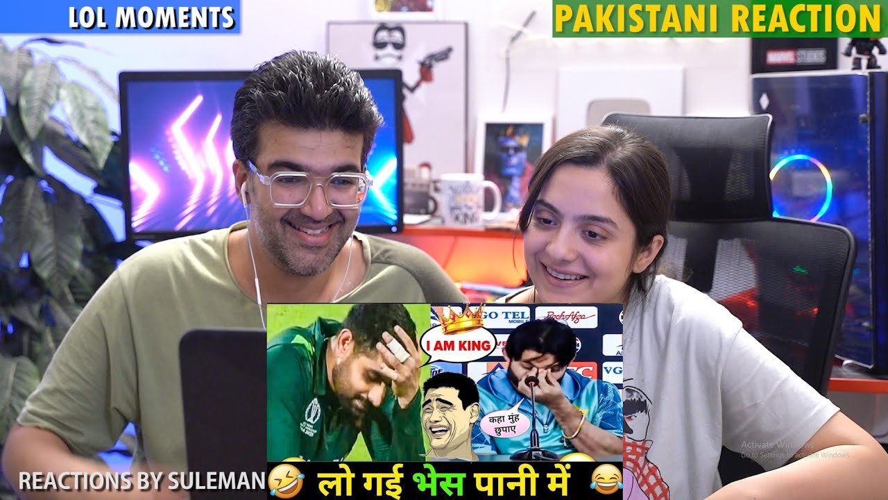 Pakistani Couple Reacts To Pakistan Cricket Team Lol Moments | Ya To Win Hai Ya To Learn Hai
