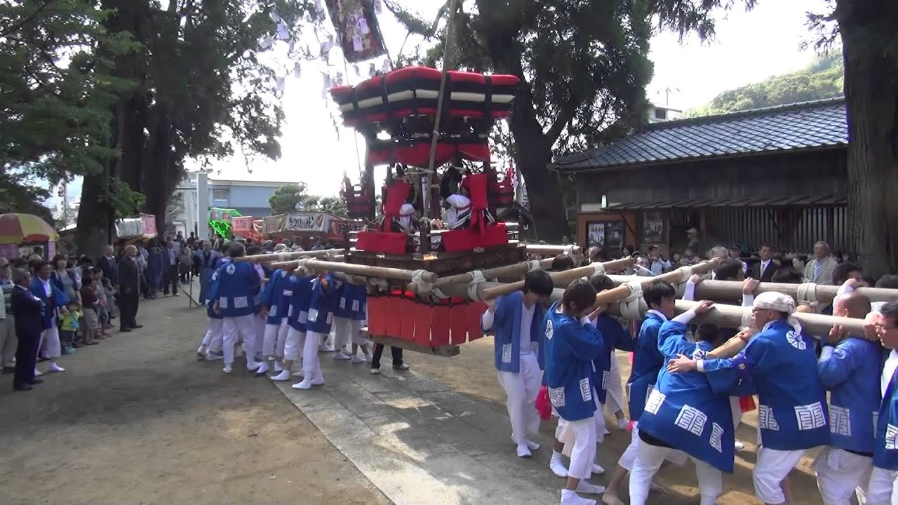 2014 三島神社秋祭り 雨井 四ツ太鼓
