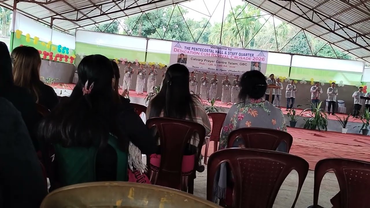 Lumpo Baptist Church worship team Telam prayer centre 14. 2.26 