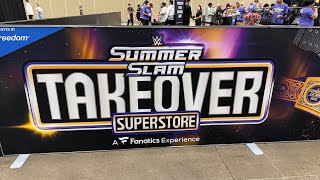 WWE Summerslam 2026 Superstore Full Tour & Walkthrough | Summerslam Superstore Tour