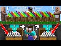 WHY NOOB STEAL RAINBOW WHEAT FROM VILLAGERS? Stealing RAINBOW in Minecraft Noob vs Pro