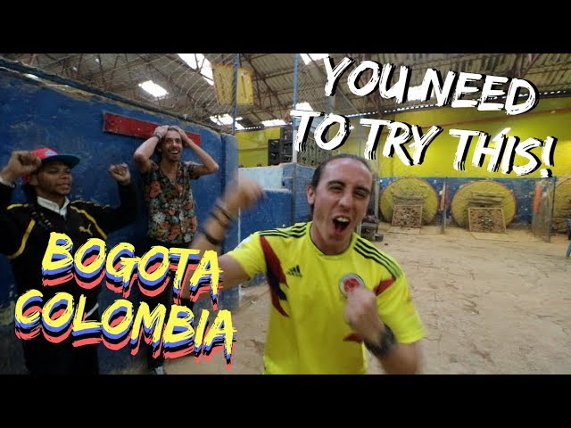 My NEW Favorite Game! TEJO in Bogota, Colombia Travel Vlog Ep 11