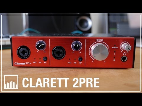 Focusrite Clarett 2Pre TEST