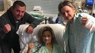Mom donates part of her liver to daughter