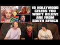 Hollywood celebs you wont believe are from south africa  reaction