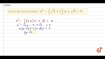 Solve by    factorization:  ltmath gt  ltmrow gt  ltmsup gt  ltmi gtx lt/mi gt  ltmn gt2 lt/mn