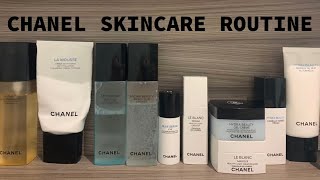 CHANEL NIGHT TIME SKINCARE ROUTINE