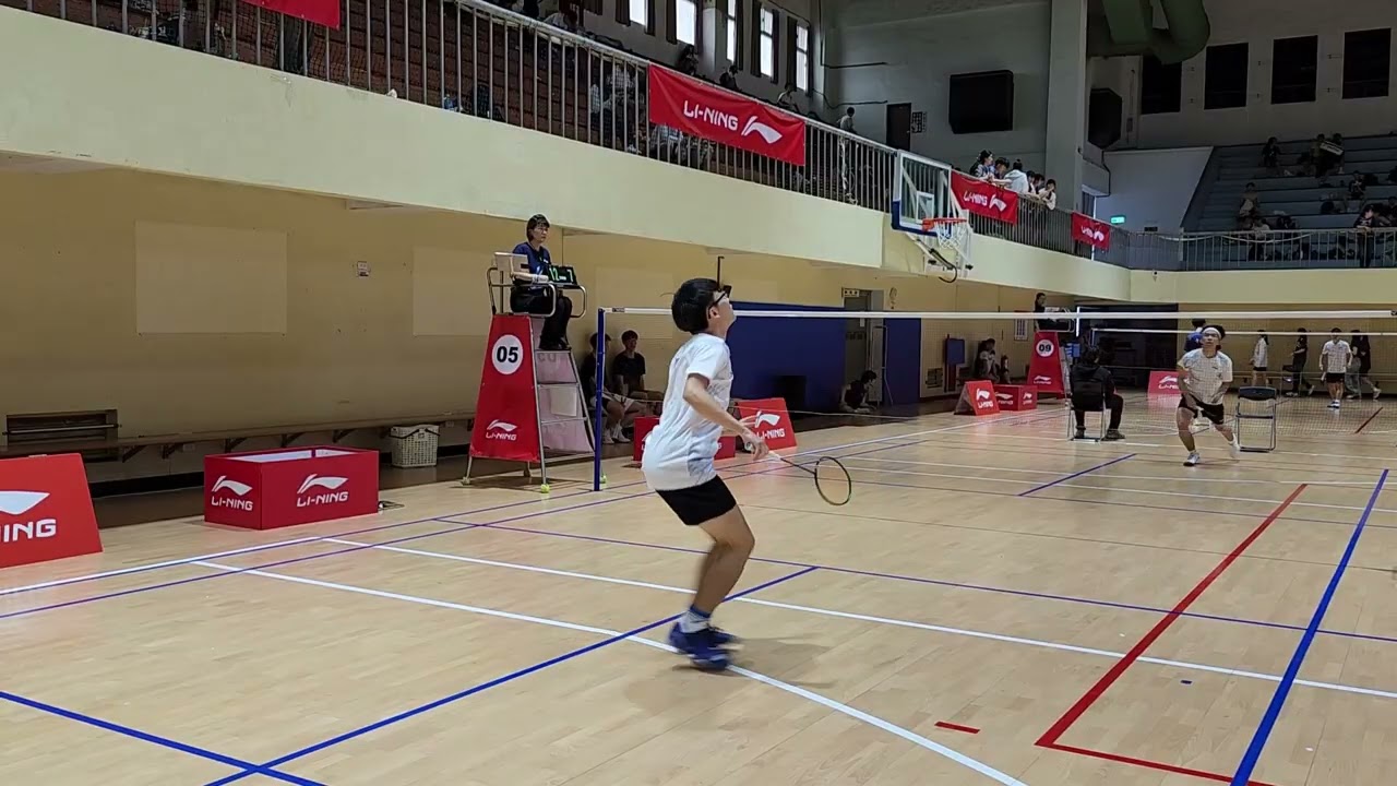 2026李寧中國醫大盃 大專男單預賽 國立勤益科技大學 蘇品安 vs 臺北商大 蔡元振