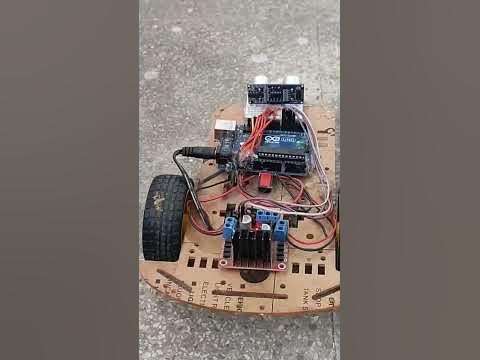 OBSTACLE AVOIDING ROBO CAR USING ARDUINO AND ULTRASONIC SENSOR - YouTube